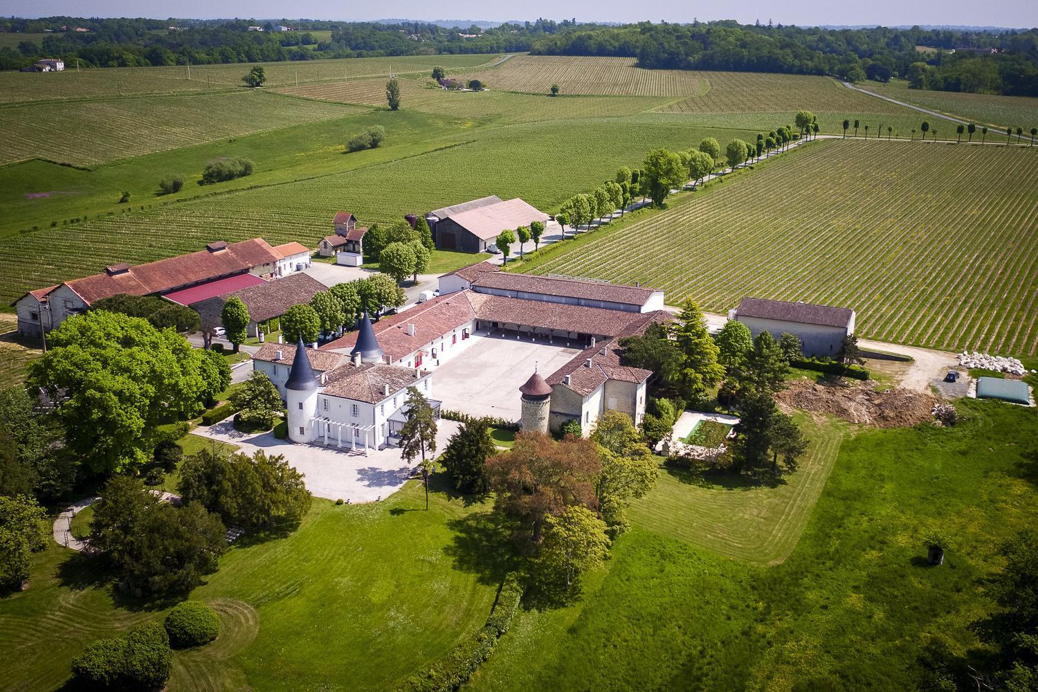 Chambres D'Hotes Du Chateau De Seguin Lignan-de-Bordeaux Exterior photo
